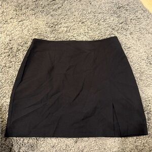 ASOS Black Mini Skirt with a slit